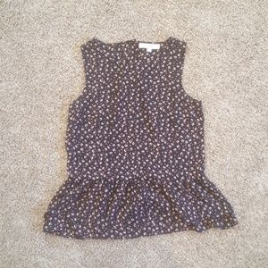 Ann Taylor loft sleeveless shirt size small